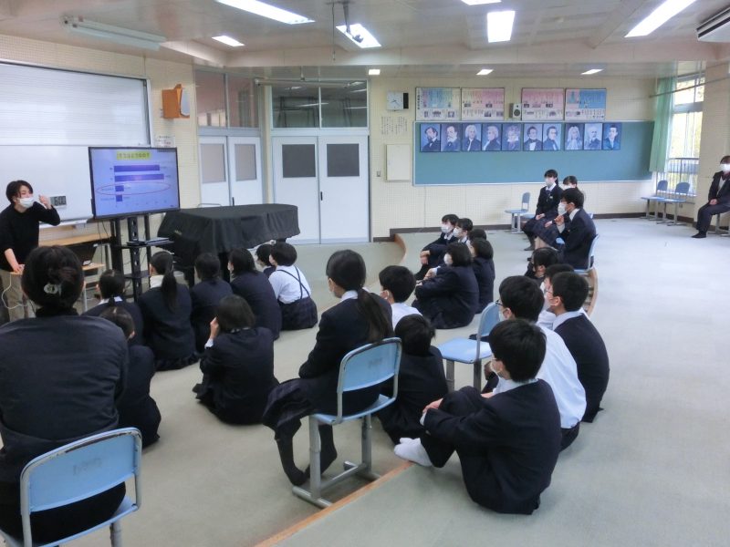 1年　保健指導（メディア）の画像