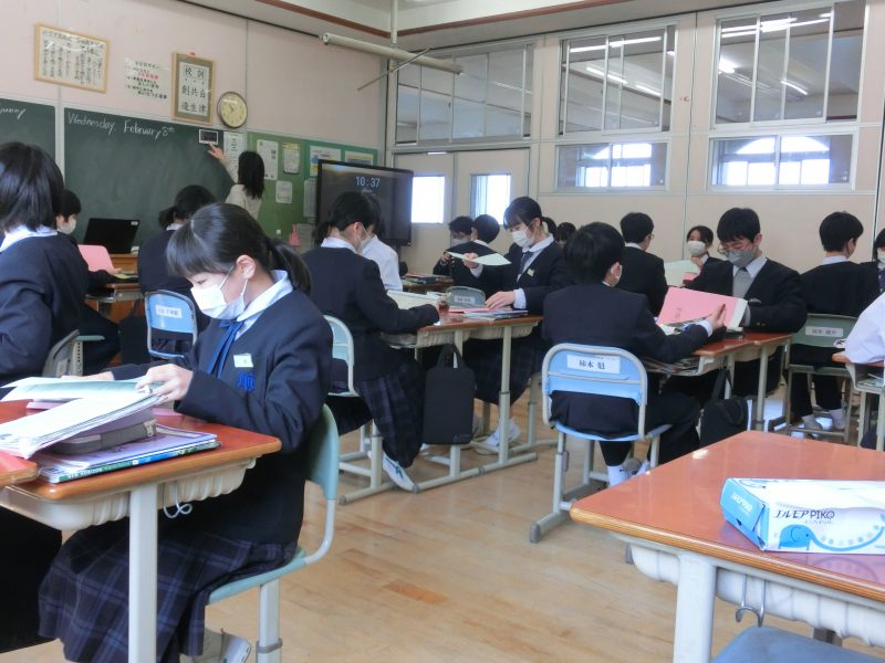 1年1組　英語科　授業参観の画像