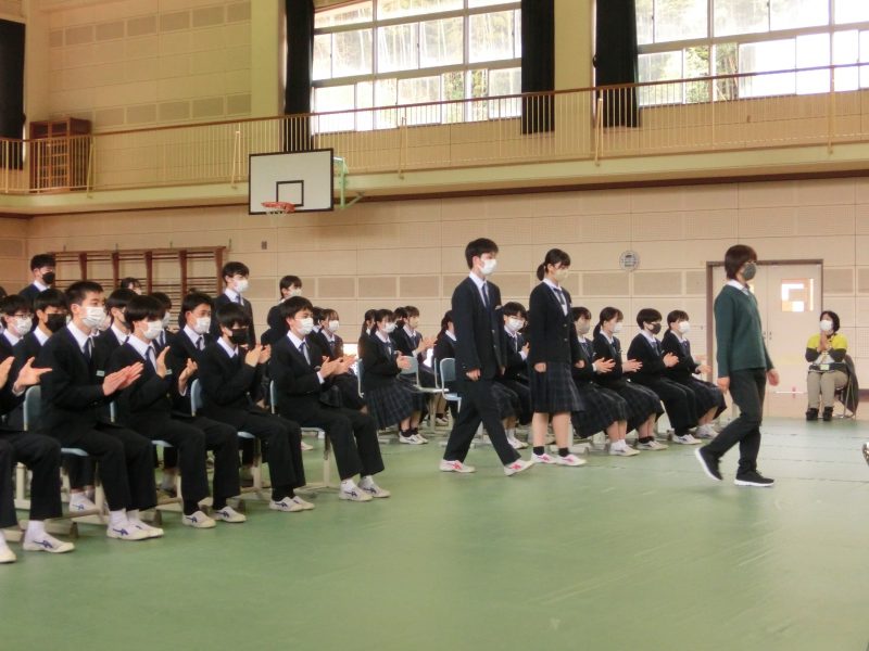 卒業式練習・さくら情報の画像