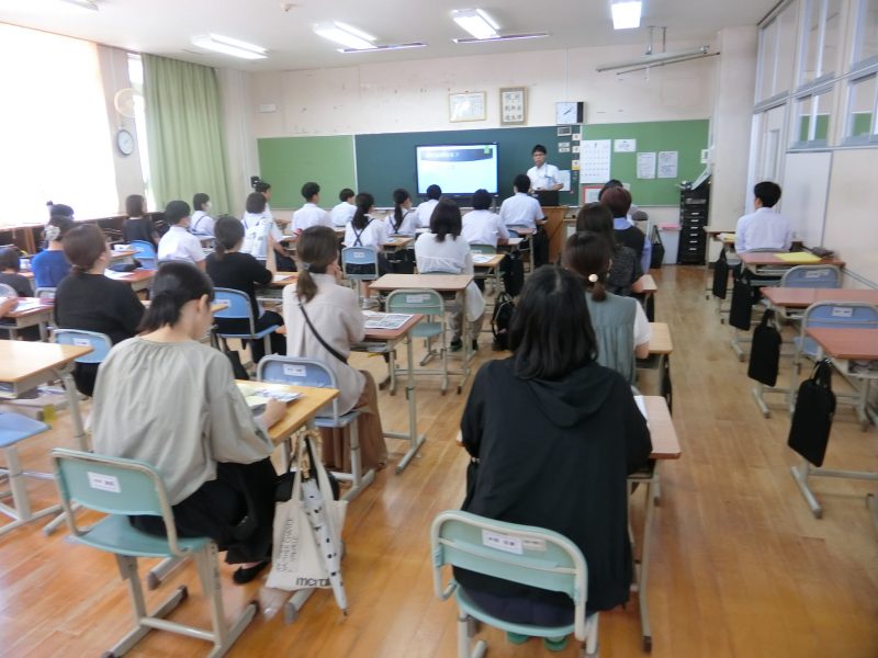令和7年度　長崎っ子の心を見つめる教育週間の取組　③高校説明会の画像