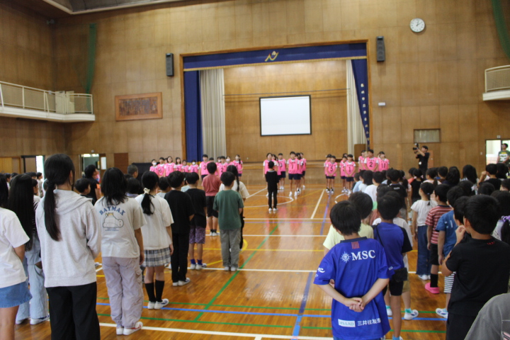 10月5日小体会出場選手を励ます会の画像