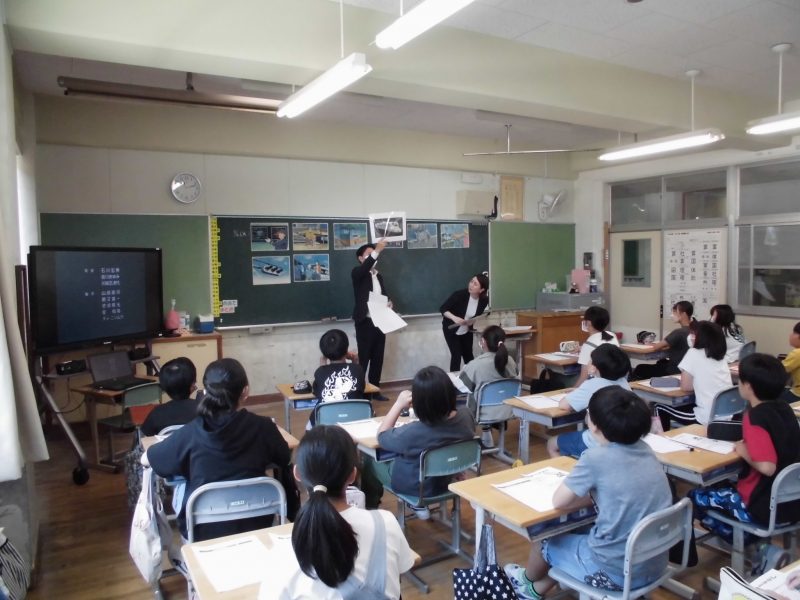 ６年「租税教室」の画像