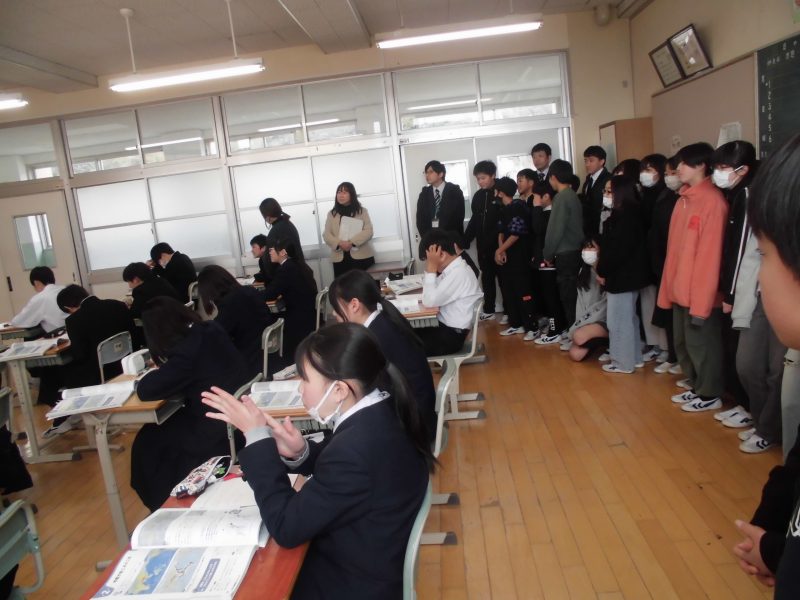茂木中学校　入学説明会６年生の画像