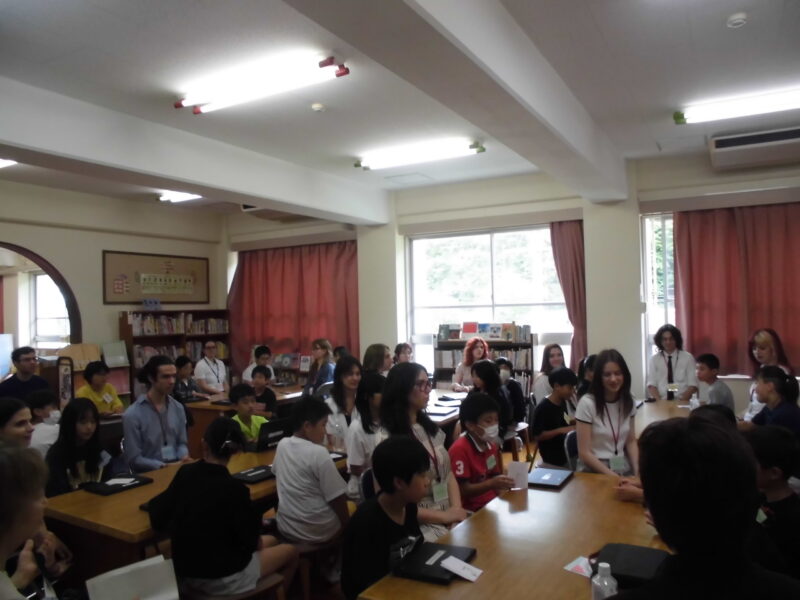 6月26日　長大留学生との交流会の画像