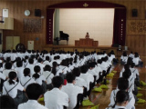 終業式、離任式、激励式の画像