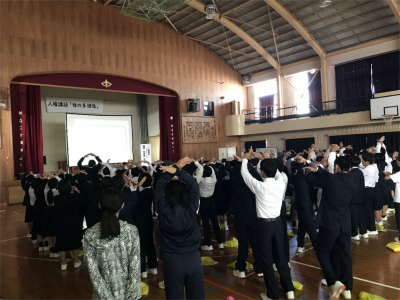 人権講話の画像