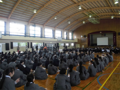 3年送別集会の画像