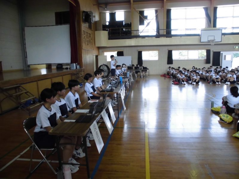 ７月１０日（木）生徒総会の画像