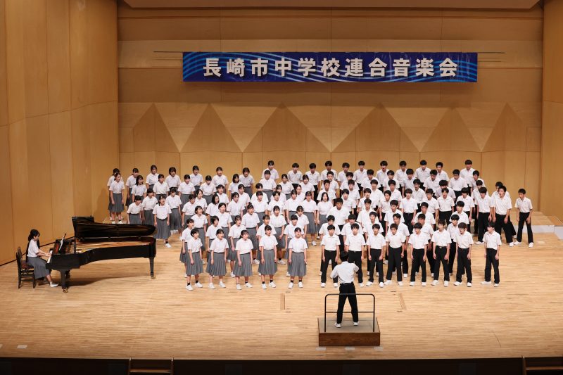 ３年生　連合音楽会（長崎ブリックホール）の画像