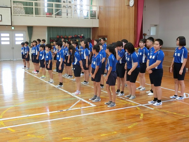 がんばるぞ!小体会②(励ます会)の画像
