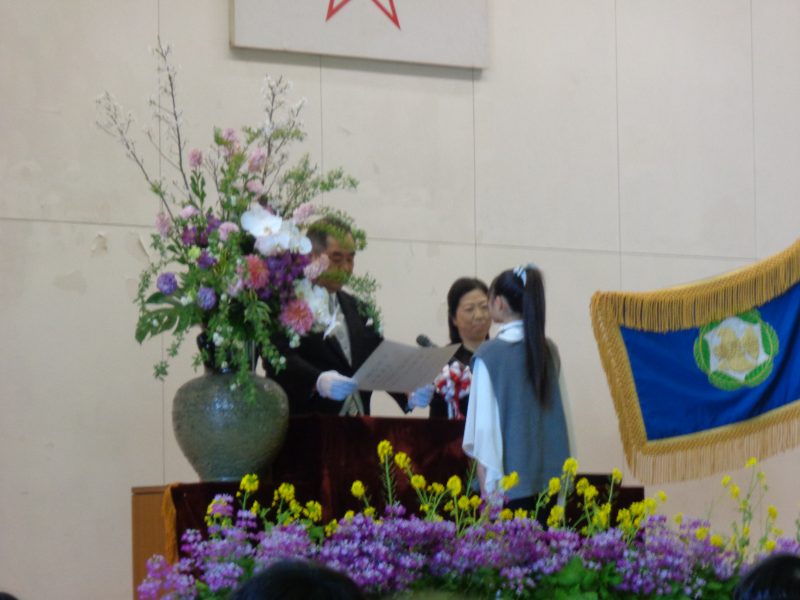 第34回　卒業証書授与式の画像