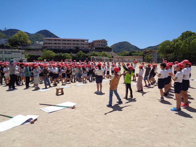 運動会応援練習　の画像