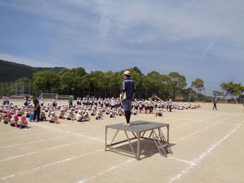 運動会　全体練習の画像