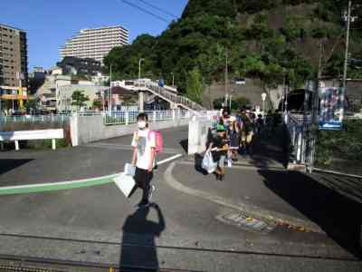集団登校（9/5～8）の画像