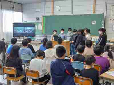他校に発信「平和について学んだこと」（５年生　11/27）の画像