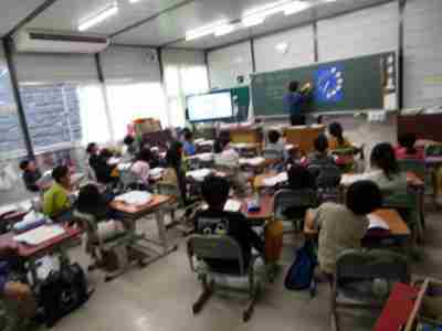 時計の学習（１年生）の画像