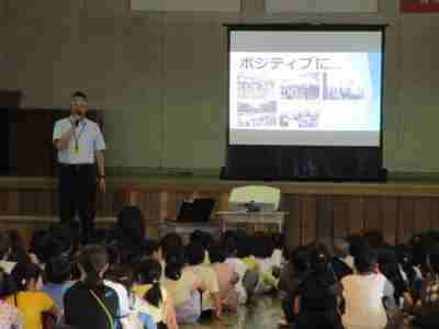 ５月の全校集会（5/7）の画像