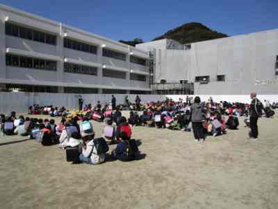 集団下校（2/20）の画像