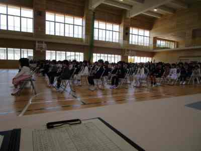 入学式（4/9）の画像