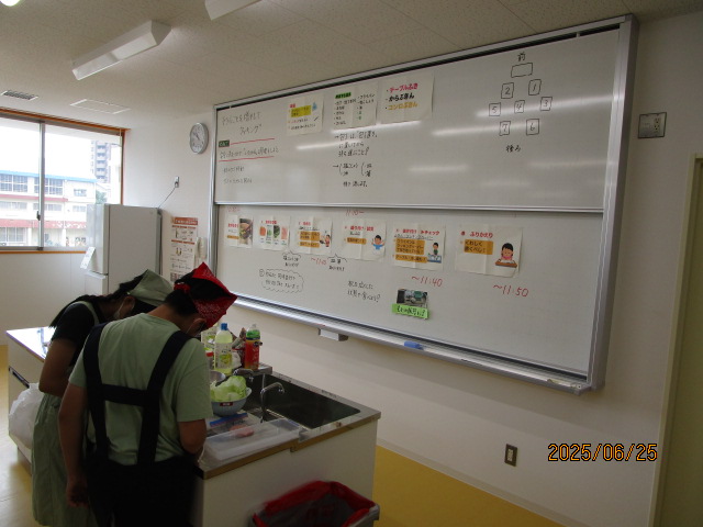 ６年生調理実習①１組の画像