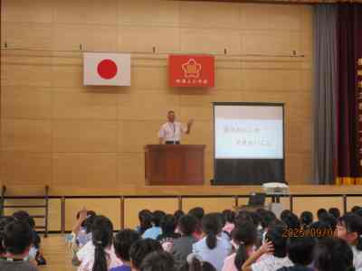 ２学期始業式の画像