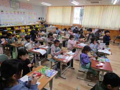 １年生生活科の画像