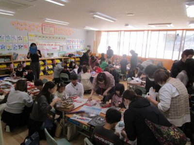 １年生親子工作（12/1）の画像