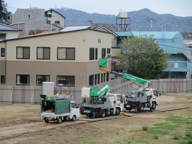 旧体育館解体工事（４月～）の画像