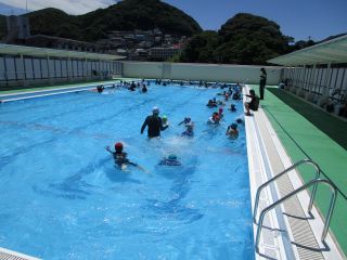 梅雨の合間を縫って……　３・４・５年生水泳学習の画像