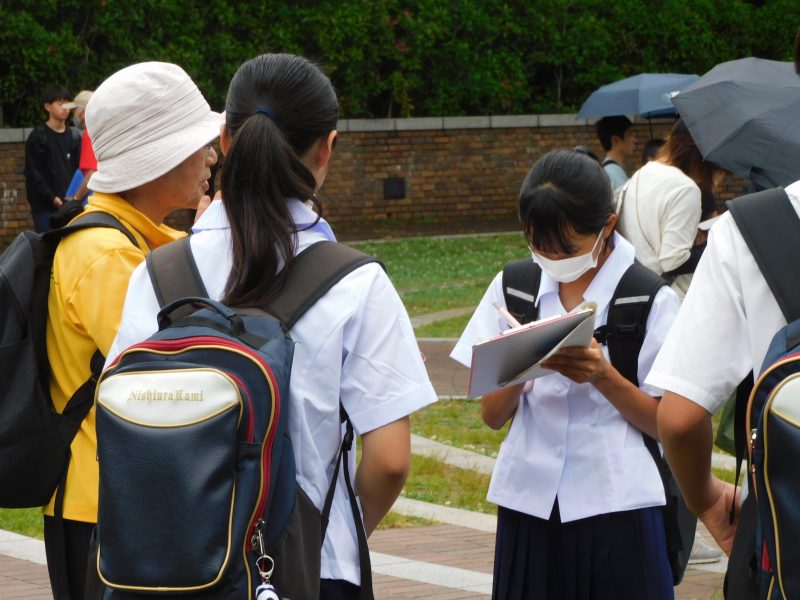 １年生の平和学習の画像