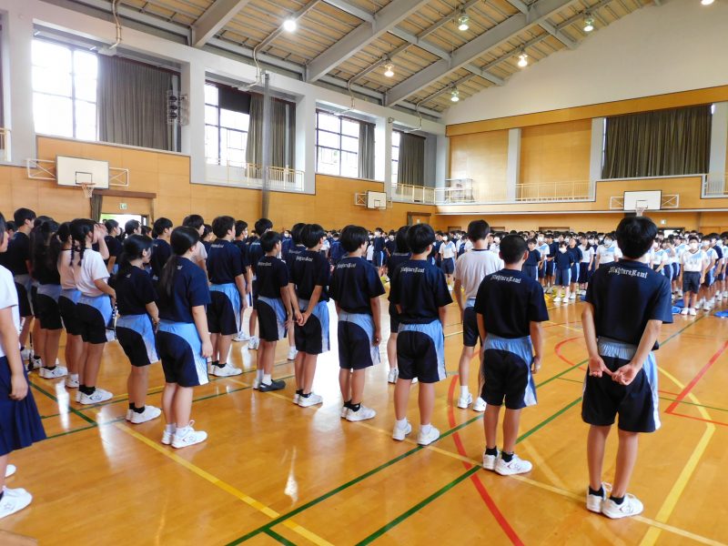 県中総体へ出場しますの画像