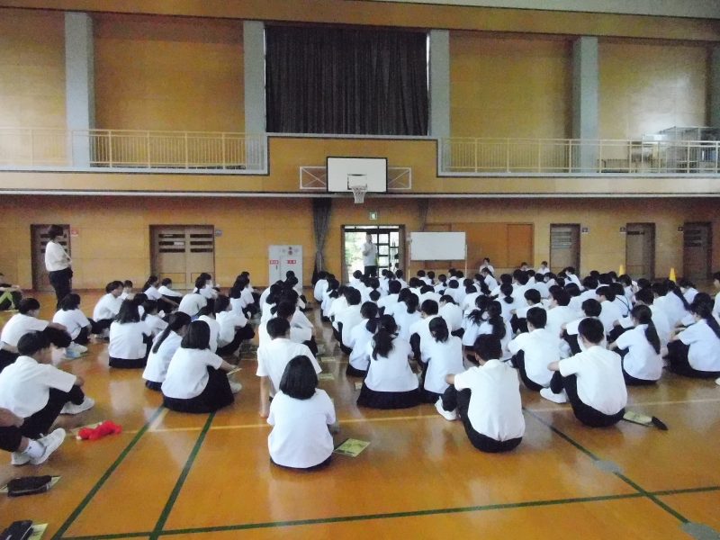 修学旅行　結団式の画像