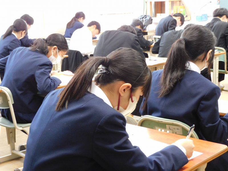 １・２年生 実力テストの画像