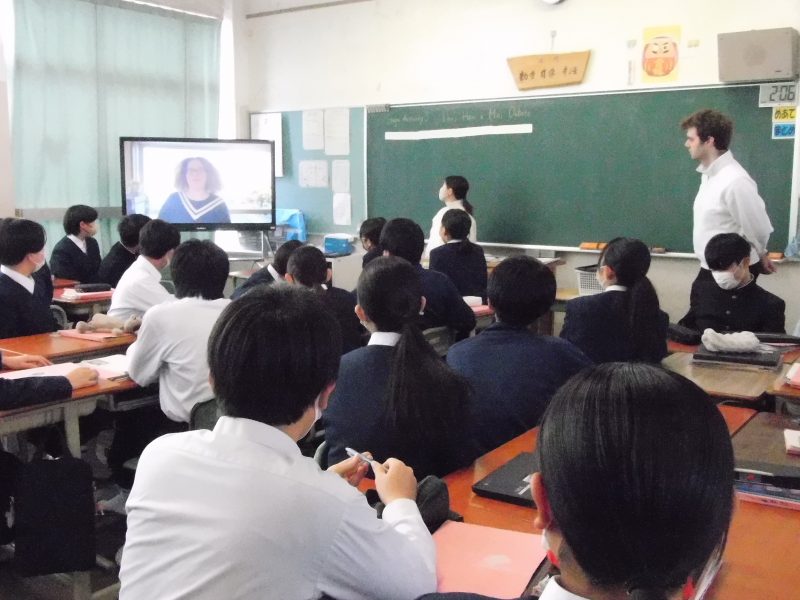 研究授業　英語科　H先生の画像