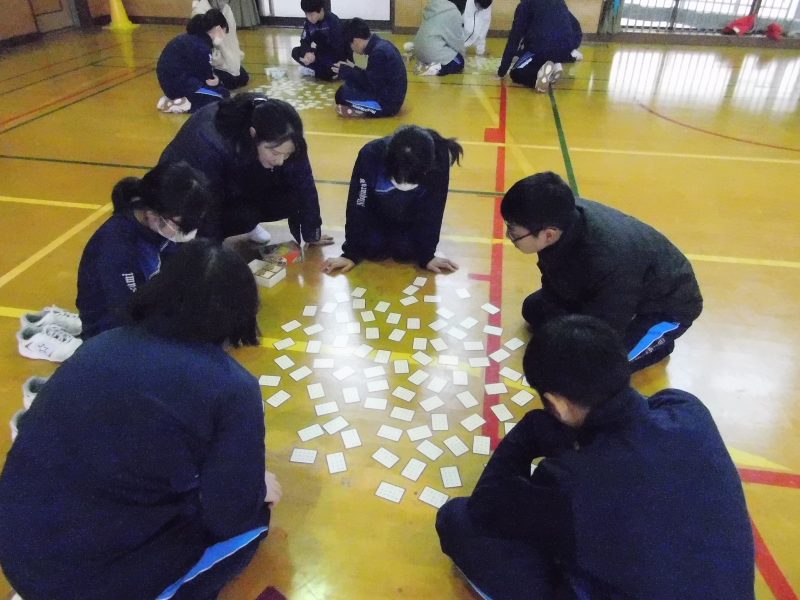 １年生　百人一首大会の画像