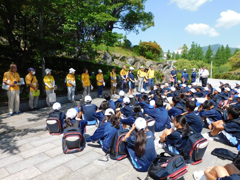 １年生の平和学習の画像