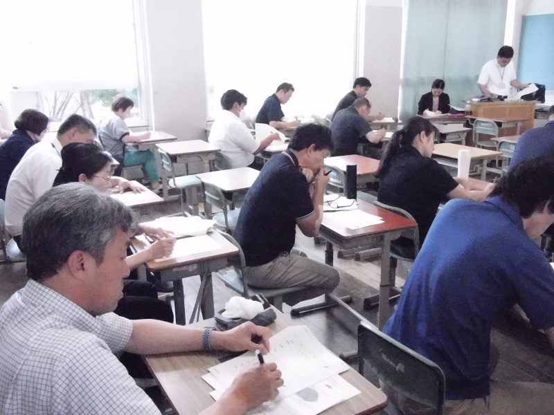 本日の職員研修の画像