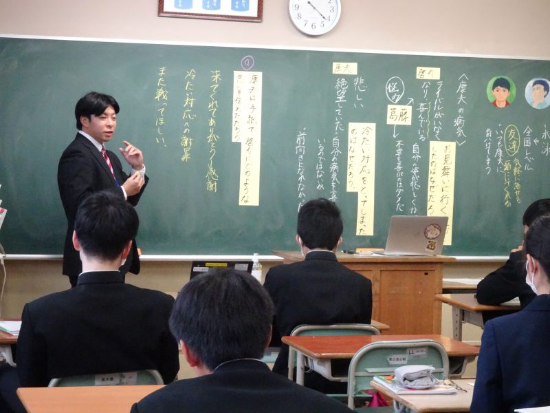 🌸２年４組　道徳の研究授業を行いました🌸の画像
