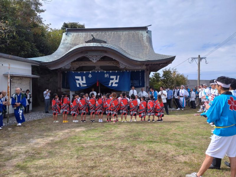 10/27（日）式見くんち奉納踊り　ソーラン節披露の画像