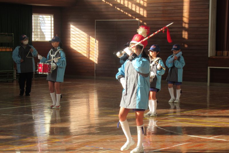 1/8（水）式見少年消防クラブ 鼓笛隊演奏披露の画像