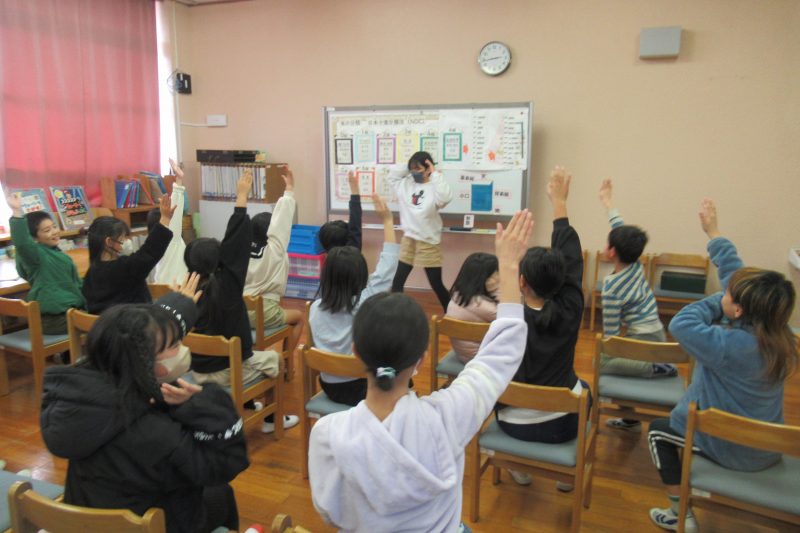 1/23（木）　クラブ活動見学（３年生）の画像