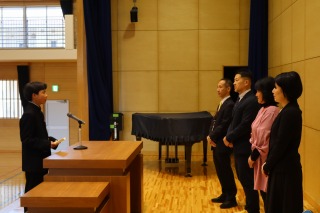 令和7年度　着任式・1学期始業式の画像