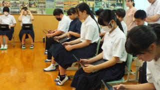 生徒総会の画像