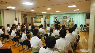 ２学期　始業式の画像