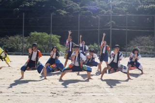 外海中・池島中合同体育祭の画像