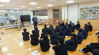 ２学期　終業式の画像