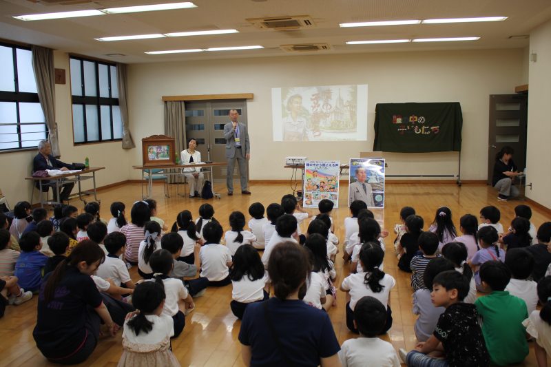 【校長日記】教育週間②　平和について考える（１，２年生）の画像