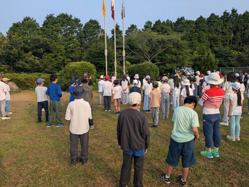 「すてき」野外宿泊学習⑨（2日目の朝）の画像