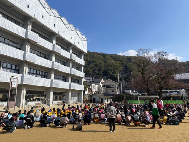 【校長日記】5年生がリード!今月の集団下校の画像