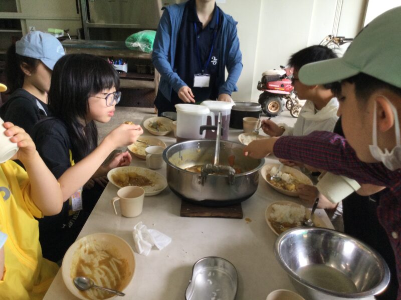 THE CORE ５年生宿泊体験学習②（カレー作り）の画像